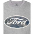 thumbnail image 3 of Ford - Camiseta Logotipo Hombres (Gris Jaspeado), 3 of 4