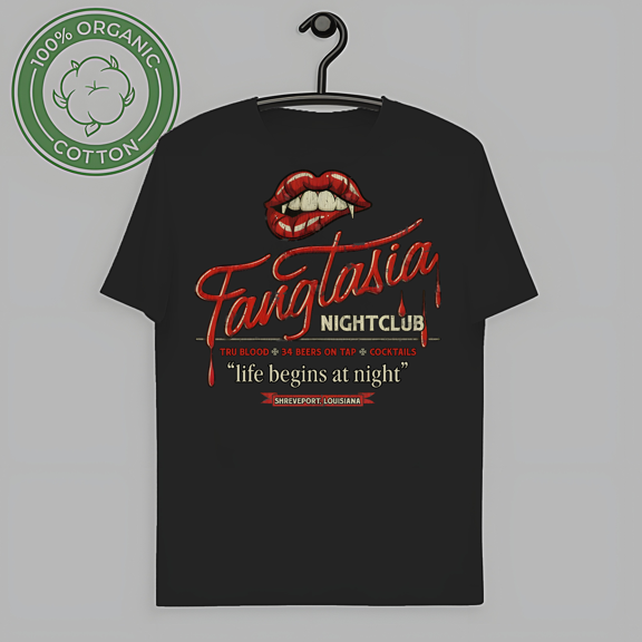 RARE Fangtasia Nightclub Vintage S to 5XL Made in the USA T-Shirt-TH60480