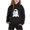 Black, variant on Simple Line Art Sunglasses Ghost Kids Halloween Hoodie Set, Stretch Polyester 2 Piece Jogger Tracksuit for Boys Girls Casual Holiday Outfit(White110)