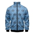 thumbnail image 5 of Chaqueta con estampado 3D de elefante, jirafa, conejo, para hombre, con estampado de animales de dibujos animados, chaqueta de calle de gran tamaño con cremallera, ropa para niños, 5 of 5