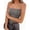 Gray, variant on Womens Spaghetti Strap Halter Summer Lightweight Comfy Casual Tunic Blouse Sleeveless Solid Color Camisoles (XXL, Beige)