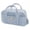 #A02-浅蓝色, variant on Corduroy Pencil Case Large Capacity Double Layer Aesthetic Handheld Stationery Bag for Middle School Students Blue