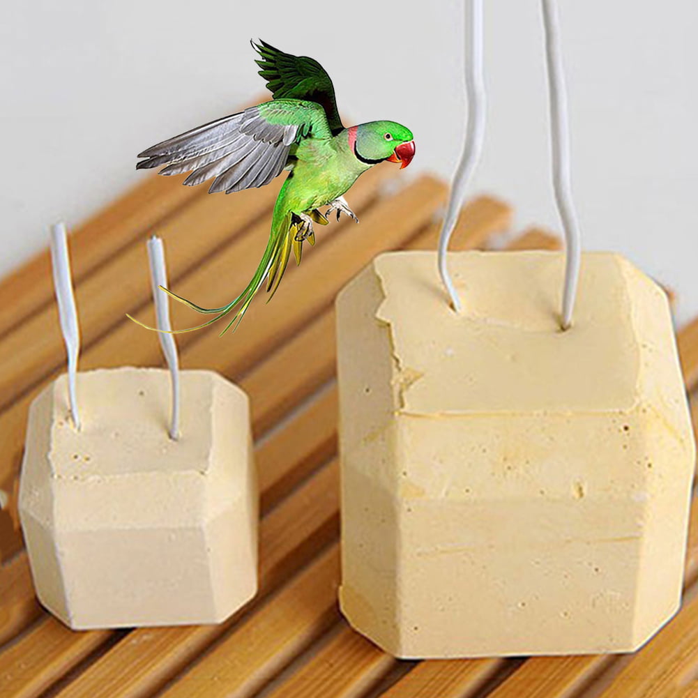 Parrot Hamster Bird Chew Toys Calcium Milk Teeth Grinding Stone Novelty Gift  OJ 