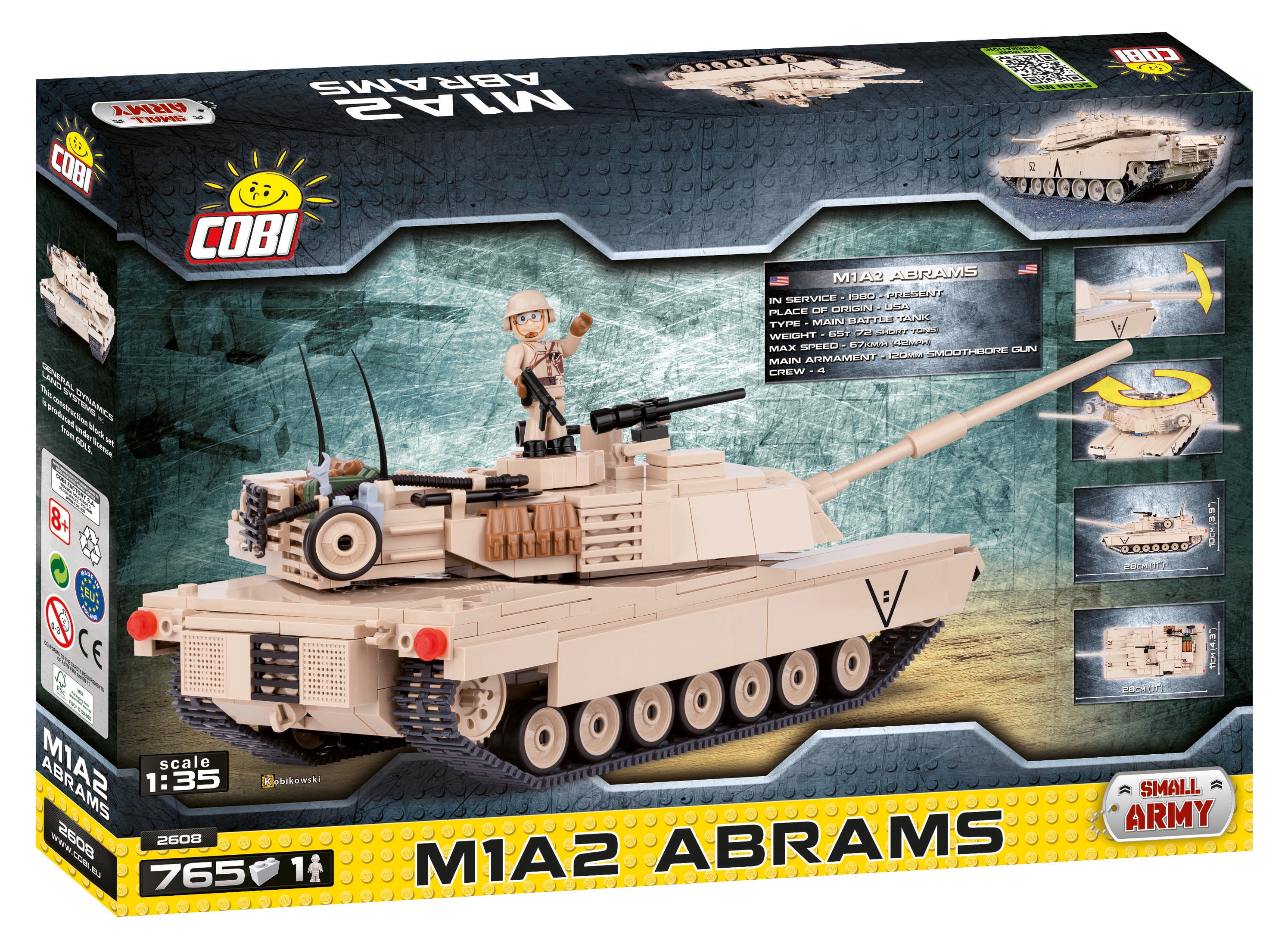 lego tank abrams