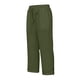 thumbnail image 3 of Pantalones de Lino Mujeres Outfits de Vacaciones Casual Elástico de la Cintura Cordón Suelto Recto Tubo Capris para la Playa de Verano, 3 of 5