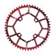 thumbnail image 1 of Plato de bicicleta Sunnimix 52T Rojo 4 pernos 104BCD, 1 of 8