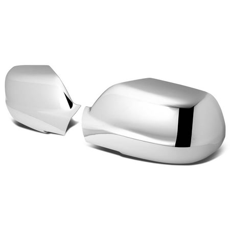 Chrome Side Door Mirror Cover For 05-10 Jeep Grand Cherokee WK Pair of Exterior Side Door Mirror Covers (Chrome) 06 07 08 09 ()