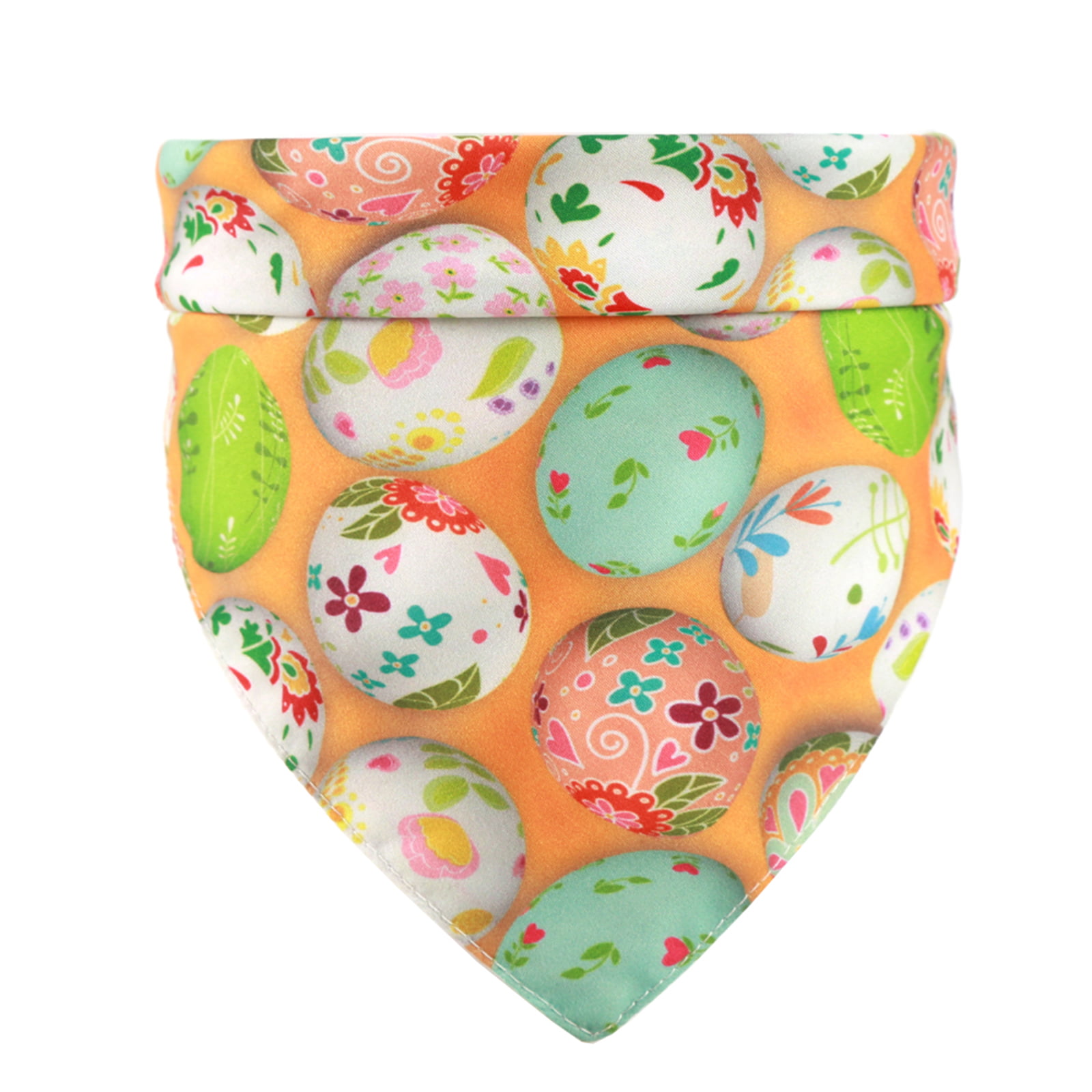 Lamphyface 3 Pack Easter Dog Bandana Triangle Bib Scarf Accessories 