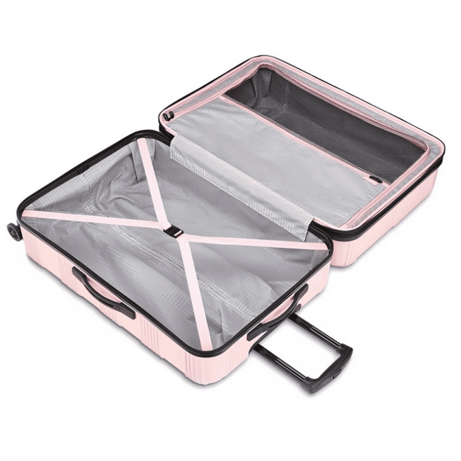 American Tourister 28" Checkered Hardside Spinner Suitcase In Pink