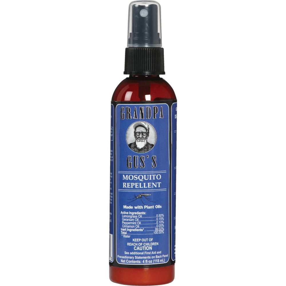 Grandpa Gus's 4 Oz. All Natural Mosquito Repellent Pump Spray GMQ-4-12