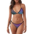 thumbnail image 1 of Disketp vintage dark paint para Bañador de Dos Piezas para Mujer, Bikini Sexy Halter String, Conjunto de Bikini en Triángulo, 1 of 6