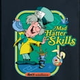 thumbnail image 3 of Alice In Wonderland - Mad Hatter Skills - Men's Long Sleeve Graphic T-Shirt, 3 of 5