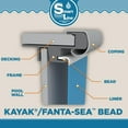 thumbnail image 4 of SmartLine 20' x 40' Rectangular Boulder Swirl Beaded Liner for Use with Fanta-Sea Pools - 4' Flat Bottom, 25 Gauge, 4 of 5