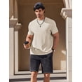 thumbnail image 5 of COOFANDY Mens T Shirts Short Sleeve Crew Neck T Shirts for Men Casual Basic Plain Tshirts, 5 of 6