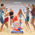 thumbnail image 3 of Cipton Cornhole Set Drinking Game Family and Friends Outdoor Games, 3 of 5