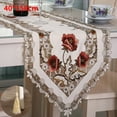 thumbnail image 3 of table cloth table runner embroidery table cloth embroidery table runner embroidery floral table runner, 3 of 9