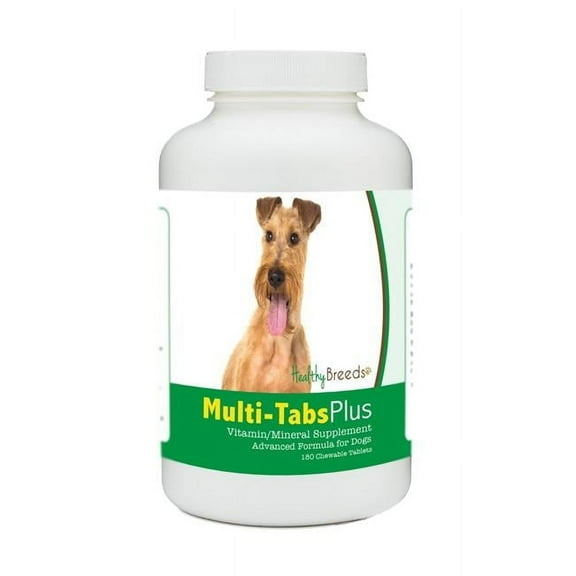 Healthy Breeds 840235181699 Irish Terrier Multi-Tabs Plus Chewable Tablets - 180 Count