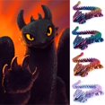 thumbnail image 4 of 3D Printed Toothless Dragon Joint Integrated Gem Dragon Ornaments Creative Hand-Made Children'S Valentine'S Day Gift, 4 of 7