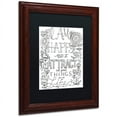thumbnail image 2 of Trademark Fine Art "I Attract Good Things" Canvas Art by Elizabeth Caldwell, Black Matte, Wood Frame, 2 of 4