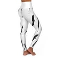 thumbnail image 4 of Effete Feline Claw Marks Scratch High Waist Yoga Leggings (AOP), 4 of 4