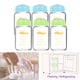 thumbnail image 3 of Biberones Matyz Glass para almacenamiento de leche materna, 180 ml, paquete de 6 con tapas, 3 of 5