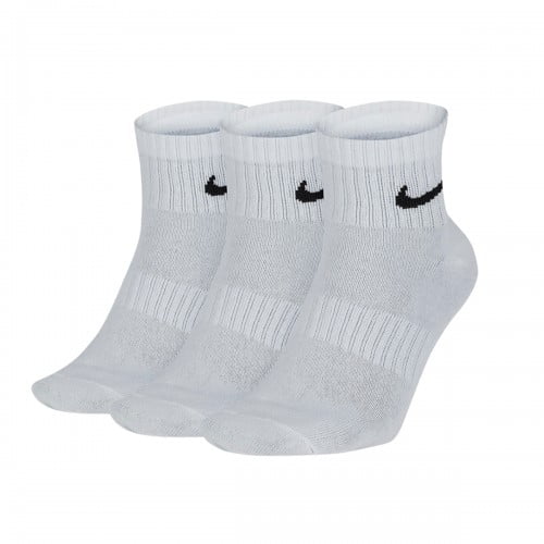 white quarter socks nike