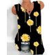 thumbnail image 1 of Camiseta con estampado de moda de talla grande para mujer, chaleco sin mangas con cuello en V, camiseta informal para mujer, tops para mujer, 1 of 4