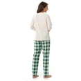 thumbnail image 4 of MintLimit Womens Pajama Set Long Sleeve Sleepwear Nightwear Soft Pjs Lounge Sets Green, 4 of 5