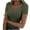 Olive Green, variant on Wyobmus Scoop Neck Basic T Shirt for Women Slim Fit Short Sleeve Tees Y2K Going Out Tops Solid Cute Tight Shirts Coffee