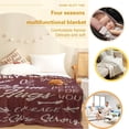 thumbnail image 4 of Yibo Gift for Women Birthday Blanket Gifts Blanket Flannel Soft and Comfortable Anti-static Bed Sofa Blanket, 4 of 8