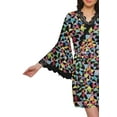 thumbnail image 5 of Moomaya Printed Robe&nbsp;For Women Dressing&nbsp;Gown&nbsp;Short Cotton Summer Bathrobe, 5 of 6