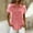 Pink, variant on Womens Sparkle Velvet Tops Short Sleeve Shirts Dressy Casual Button Down Collared Shirts Sequin Party Holiday Tunic Blouses Trendy Outfit 2026 Dressy Blouse
