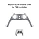 thumbnail image 5 of Carcasa frontal del controlador para Sony PS5 Gamepad, tira decorativa, cubierta de piel, 5 of 6