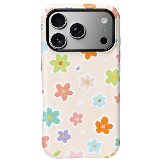 SKLYDDI Cute Aesthetic Floral Case for iPhone 17 Pro Max - 161