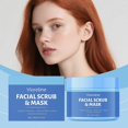 thumbnail image 2 of Facial scrub cleanses dead skin cells, removes oil and dirt, leaving skin smooth and radiant., 2 of 4