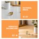 thumbnail image 3 of NUOLUX 2Ud Cascabeles Decorativos Dorados De Latón Con Sonido Farmhouse Para De Puertas, 3 of 8