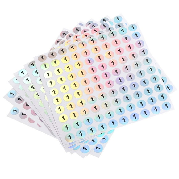 Number Stickers 1 10