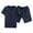 Navy, variant on JIKNTTR Mens 2 Pieces Outfits Sleeve Shorts Set Men's Two Piece Suit Short Solid Color Men Suits & Sets Trendy Beach Tracksuits