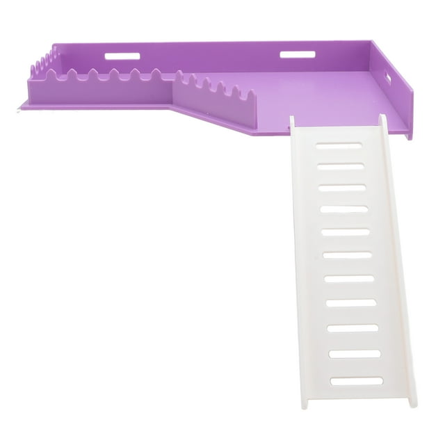 Durable Hamster Platform With Ladder, Multipurpose Standing Platform For Mouse Guinea Pig Chinchilla, Space Saving