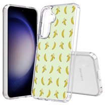 TalkingCase Slim Fit Phone Case Compatible for Samsung Galaxy S25(Not S25  Plus/Ultra), Cute Bananas Print, Lightweight,Flexible, USA Print