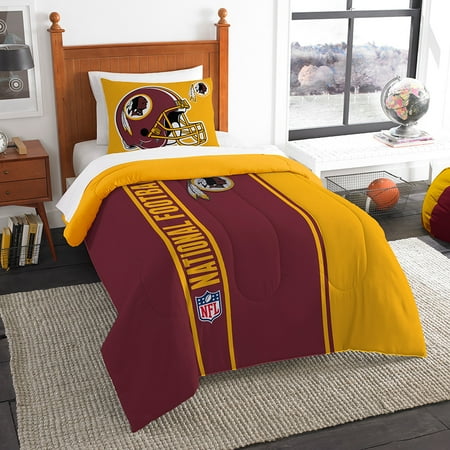 Washington Set - Washington Redskins NFL Twin Comforter Set (Soft & Cozy) (64