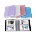 thumbnail image 4 of Album Photo Albums 64 Sheets Colorful Cute Photos Storage Scrapbook Paper for Transparent Protective Case Cover Scrapbook Paper Instant Camera Pink, 4 of 8