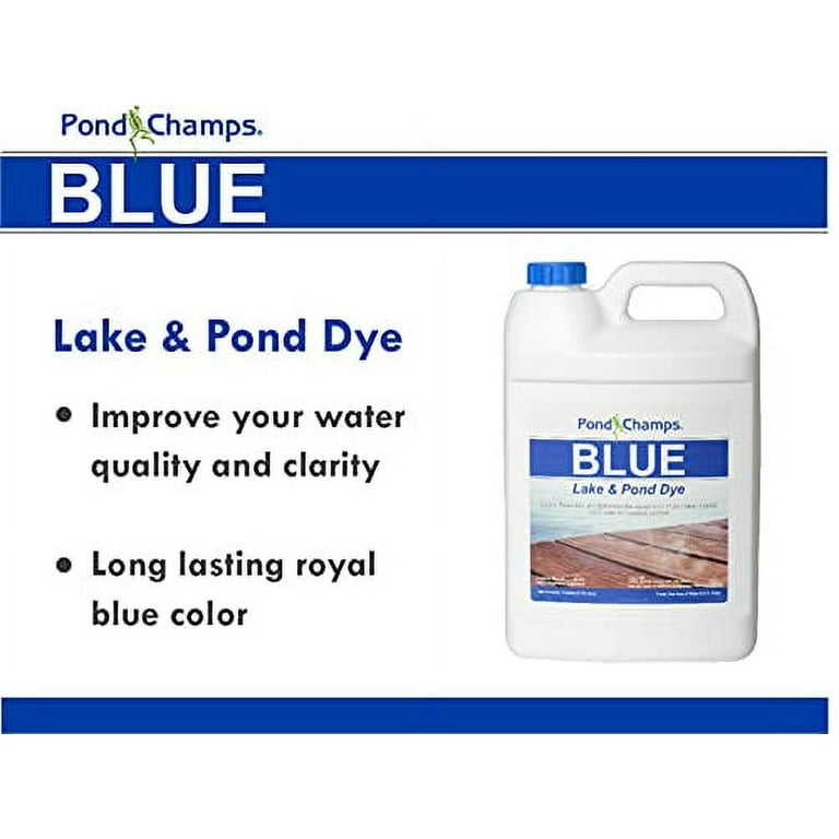 Pond Champs Blue Lake and Pond Dye - 1 Gallon