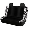 thumbnail image 2 of Pzuqiu Cow Print Car Seat Covers Full Set Front and Rear Seat Cover Set Stretchy Breathable Auto Accessories Fit for Trucks Van, 2 of 10