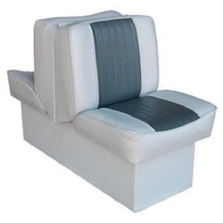 Wise 8WD707P-1-664 Deluxe Lounge BoatSeat, Grey-Charcoal