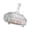 Clear, variant on Stylish Clear Kitchen Jar Candies Dispenser For Displaying Sweets Nut And Decorative Items In Modern Homes