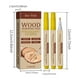 thumbnail image 2 of Juego de bolígrafos de leña para pintura pirográfica de bricolaje | 3 rotuladores de madera | 15ml cada uno | Ideal para artistas y principiantes | Trabajos en madera de tilo de abedul Nogal | Kit, 2 of 7