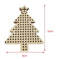 thumbnail image 3 of 12Pcs Cross Stitch Pendant Blank Wood Shapes for Handmade Embroidery 3, 3 of 3