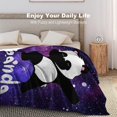thumbnail image 5 of Cute Panda Blanket Soft Warm Lightweight Flannel Throw Blankets for Girls Boys Adults Bedding Gifts 60"X50", 5 of 6