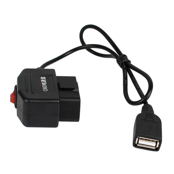 Juego de cableado USB, adaptador de enchufe USB, 24 horas de estacionamiento, dos modos, 20cm, accesorios de cable, piezas para cámara